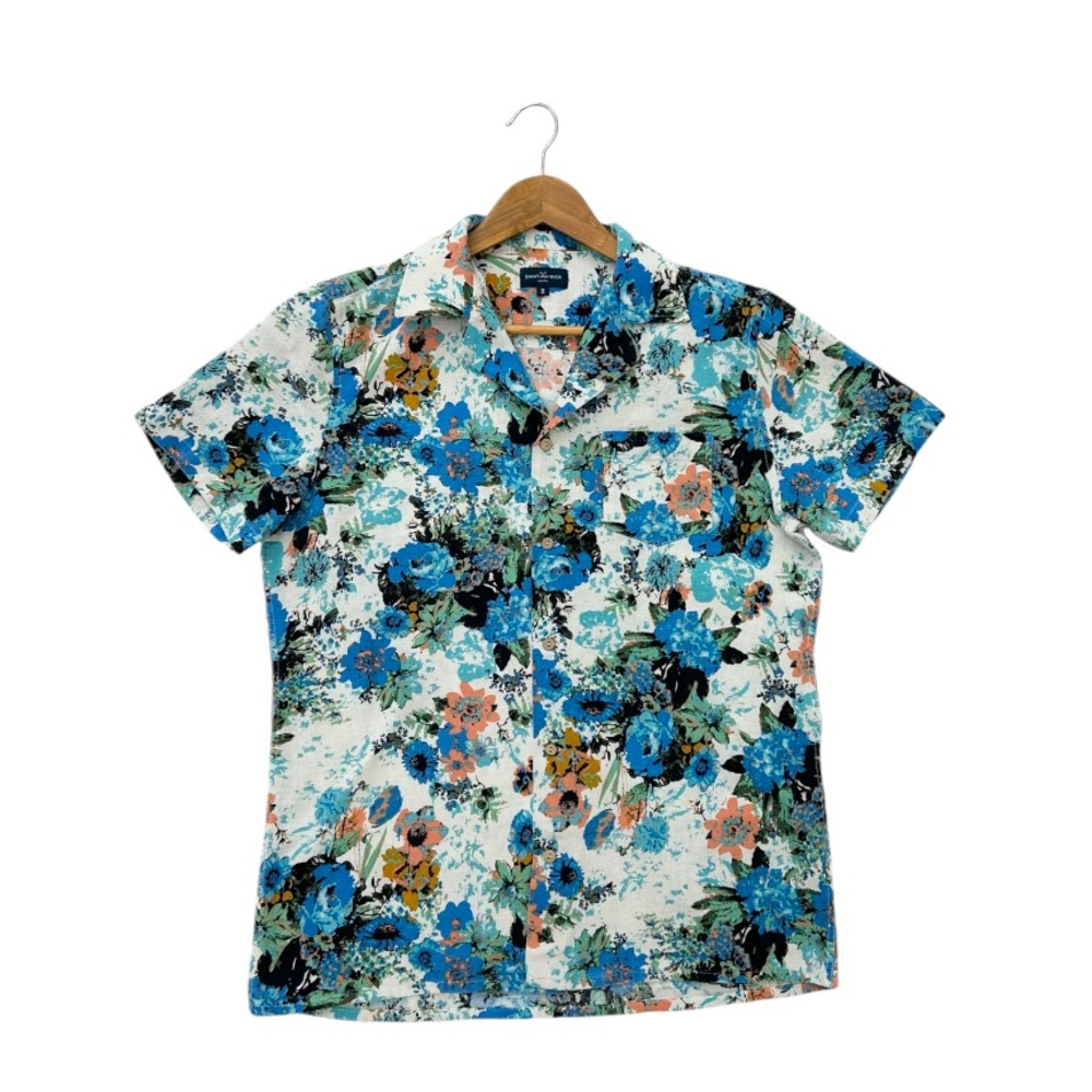 Rue Saint Patrick Montreal Floral Button Down Shirt
